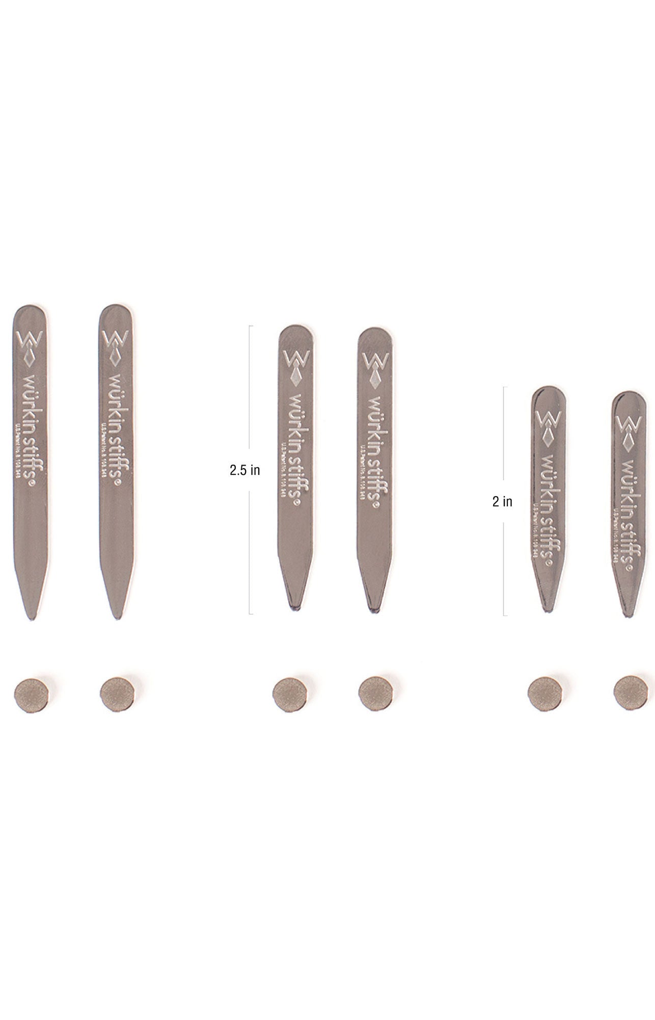 Shirt Stays For Men Würkin Stiffs Magnetic Collar Stays - Power Stays ...